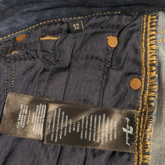 7 FAM Kimmie Bootcut Size 32 Jeans - Picture 10 of 14